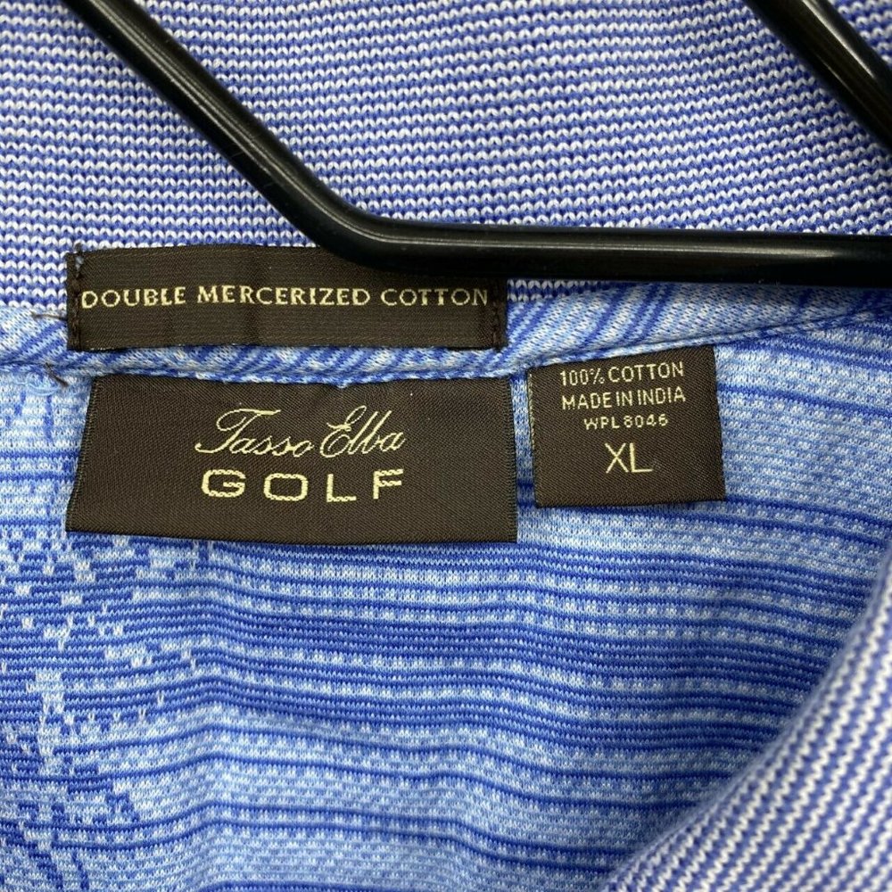 Tasso Elba Men's Double Mercerized Golf Polo Sz XL - Picture 5 of 6